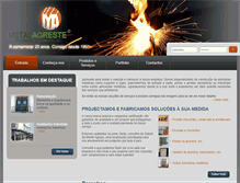 Tablet Screenshot of metalagreste.com